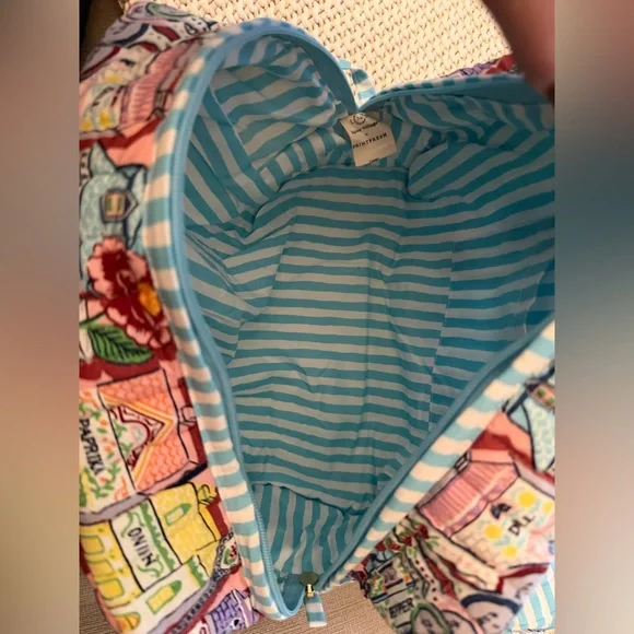 Oversized Pouch Duo in Lenox Spice Village X PrintFresh - Picture 3 of 6